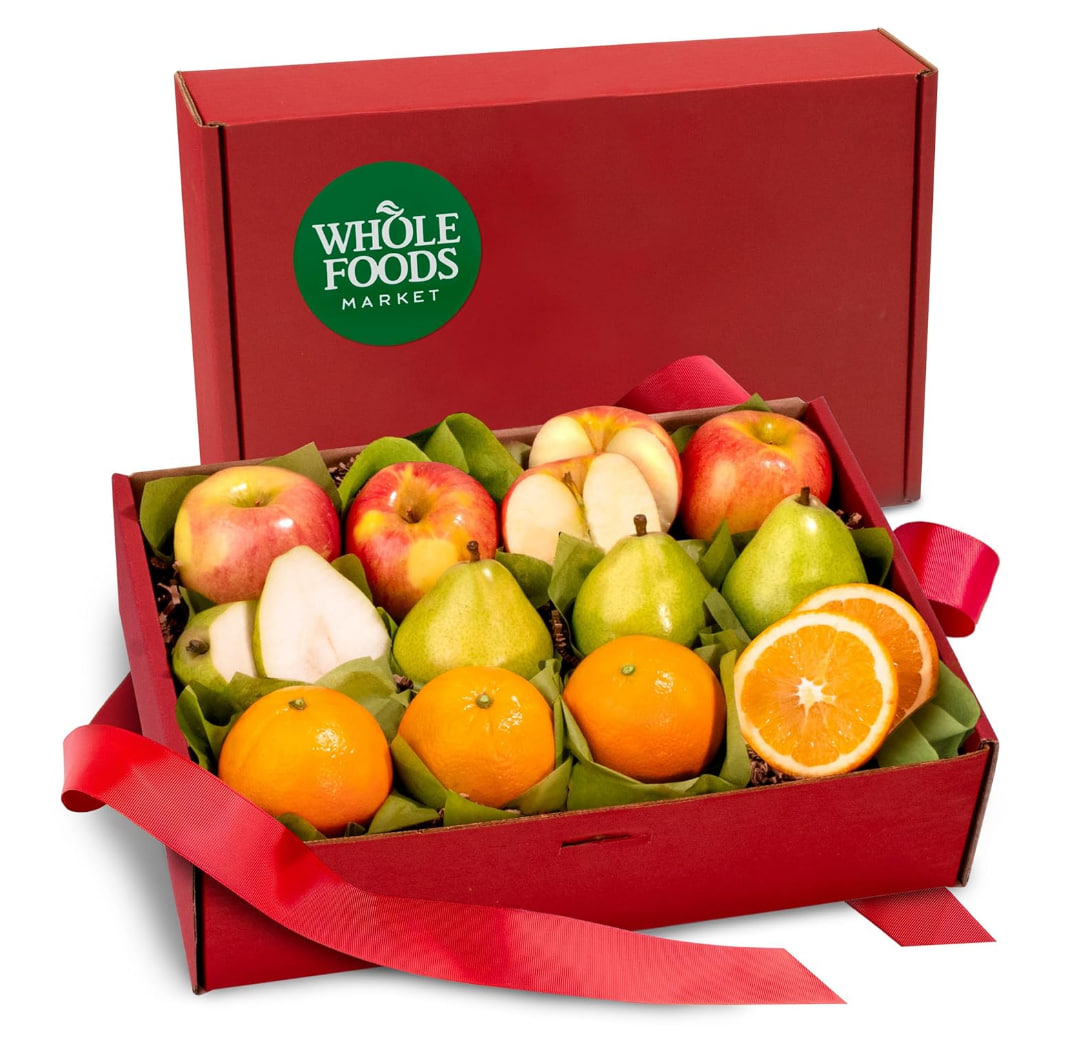 Whole Foods Organic 12 Count Apples, Pears, Oranges